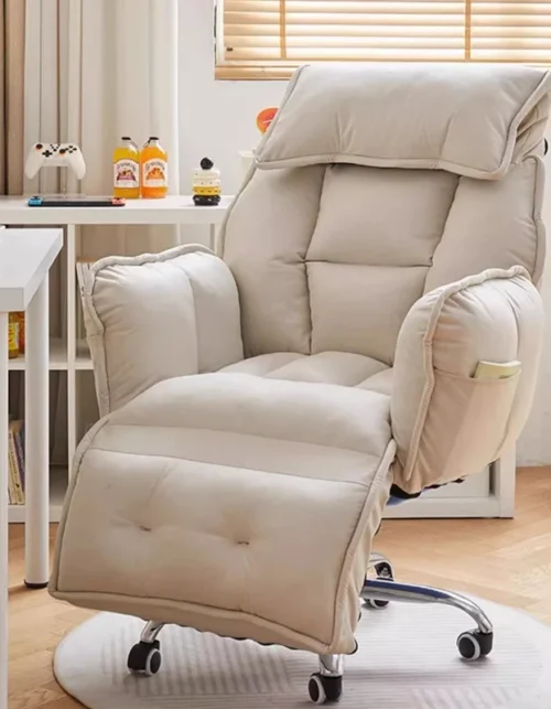 Lazy Person Sofa can Lift the Gaming Chair Ergonomic Comfortable Sedentary Office Chair Reclining Backrest Computer Chair