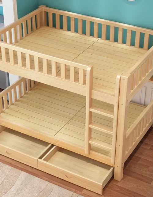 Solid wood upper and lower beds Adult bunk Children's Multifunctional  Mother and child beds