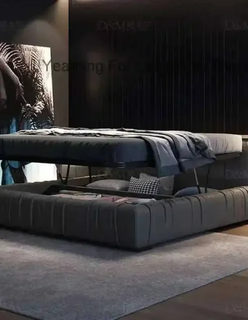 Multifunctional Storage Modern Massage Bed Loft Headboards Children King Size Cheap Bed Princess Cama Solteiro Patio Furniture