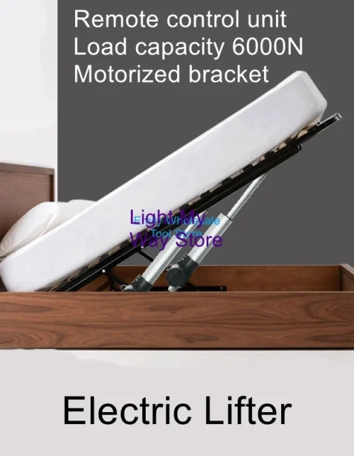 Electric remote control bed with bed frame support bed box lifter skylight loft light box lifter car conversion