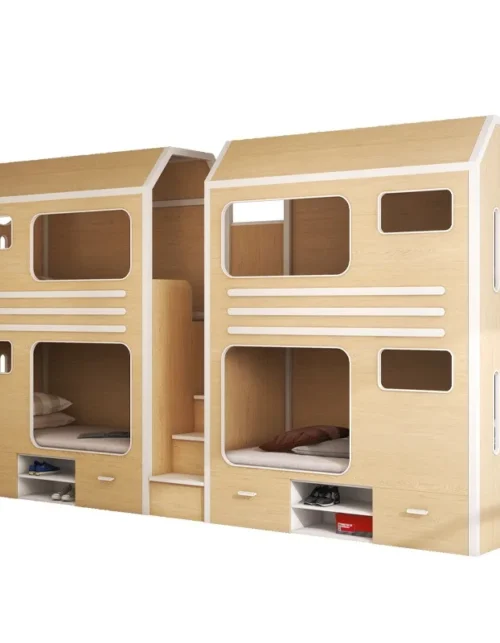 # Modern Design Duplex Combination Apartment Bed Private Hotel Room With Privacy Capsule & Bunk Bed