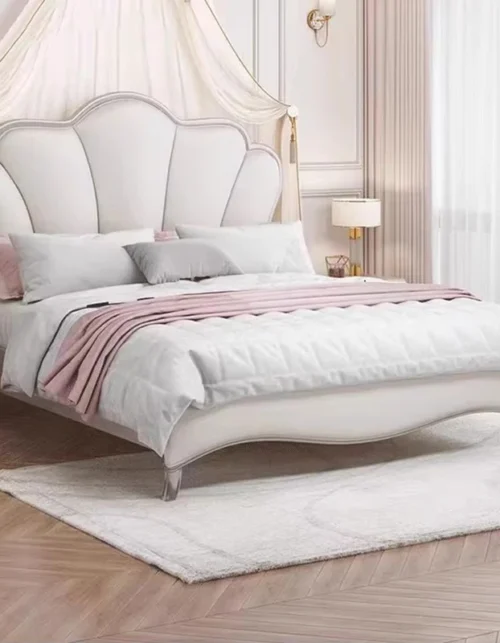 Simple Wooden Massage Bed Bedroom Full Design Loft Queen Double Modern Sofa Bed Sleeping Platform Beliche Lounge Suite Furniture