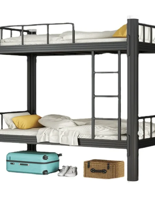 //Wholesale High Quality Customized Modern Adjustable Metal Frame Full Size Dormitory Bunk Beds For Hotels And Schools